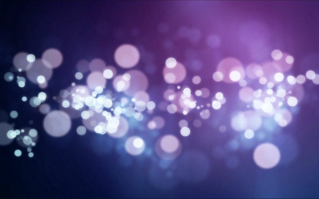 Calming Purple and White Bokeh Circles Wallpaper – Dreamy Background