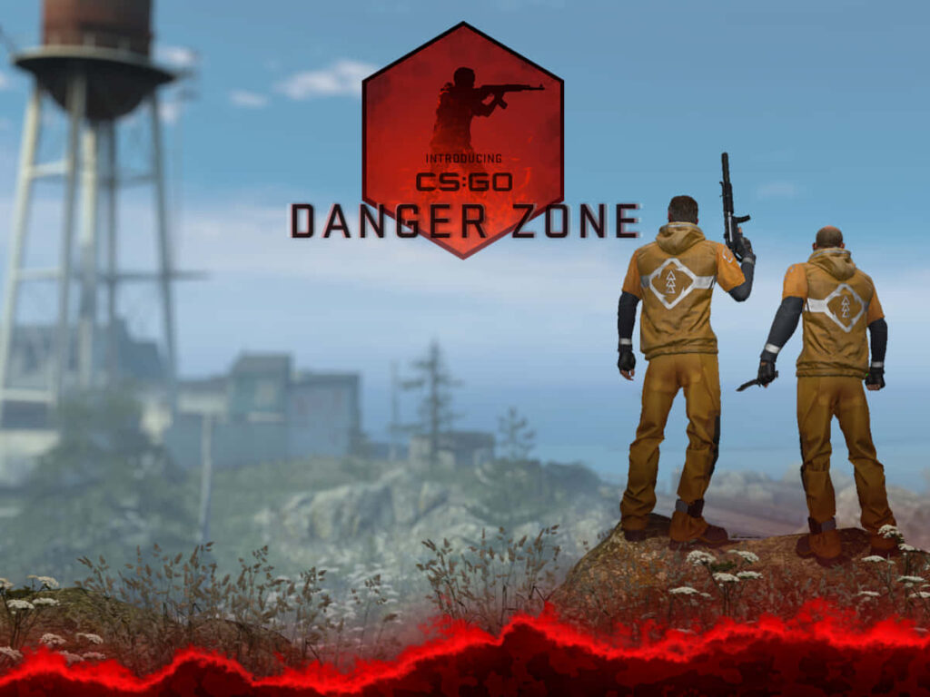 Guardians of the Danger Zone: Epic Encounter in Counter-Strike Global Offensive Wallpaper