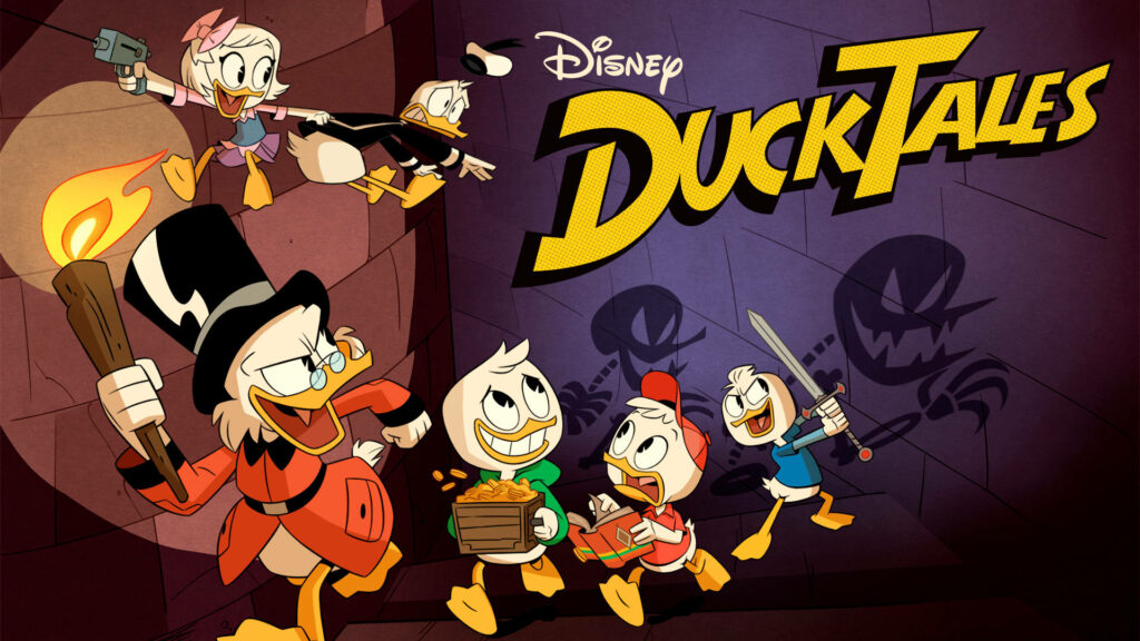 Ducktales: The Enchanting Legacy of Scrooge McDuck and His Adventurous Nephews - Captivating Scrooge McDuck Background Snapshot Wallpaper
