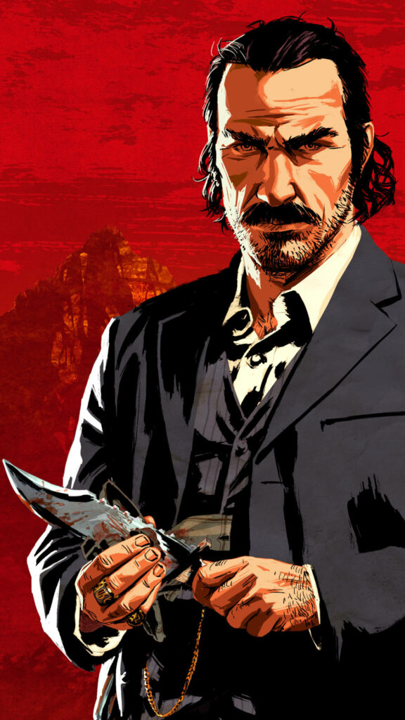 Stunning Dutch van der Linde Wallpaper for iPhone - RDR2 Art