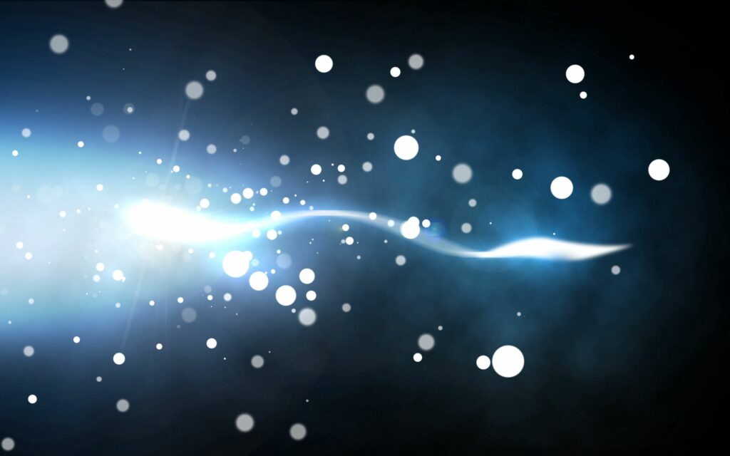 Dynamic Light & Shadow Wallpaper: Captivating Explosion Effect