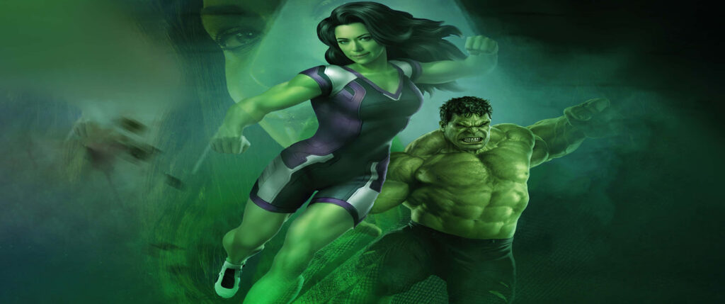 Marvel Heroes Hulk & She-Hulk 3440x1440 Dynamic Wallpaper Background