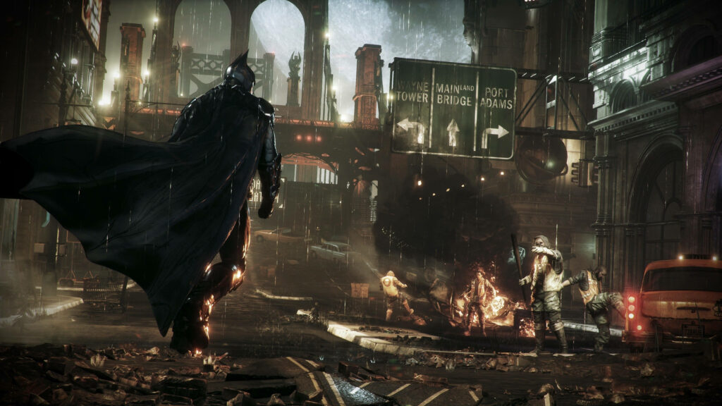 Epic 4K Batman Wallpaper: Arkham City’s Gritty Urban Action