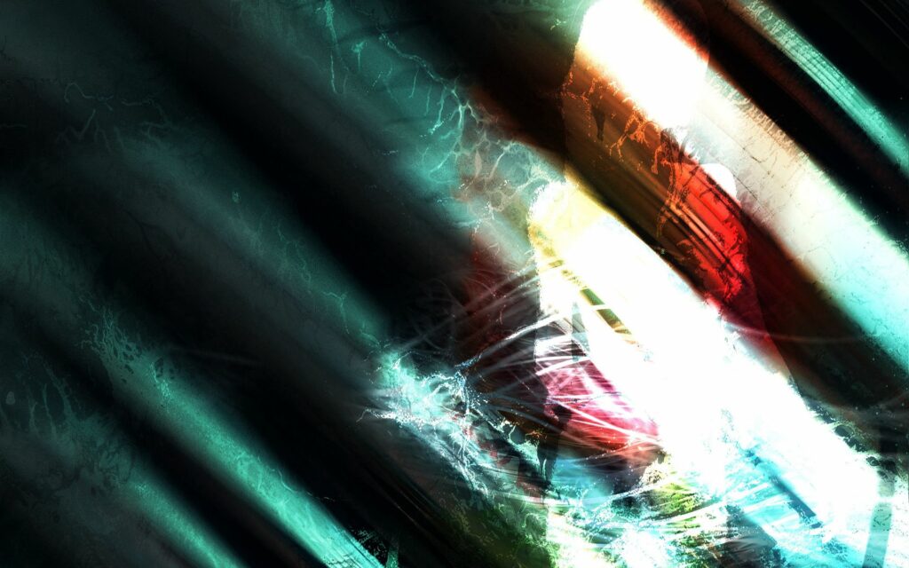 Vibrant Abstract Wallpaper 1920x1200 with Dynamic Light Streaks