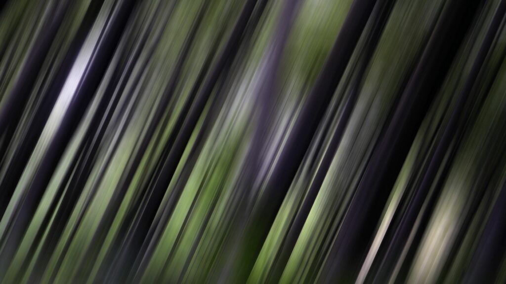 Dynamic Abstract Wallpaper: Oblique Lines in Dark Green Tones