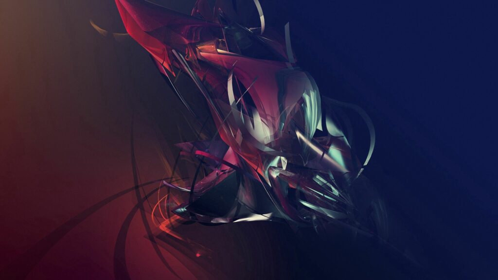 Stunning 2560x1440 Abstract Wallpaper with Dynamic Lines & Hues