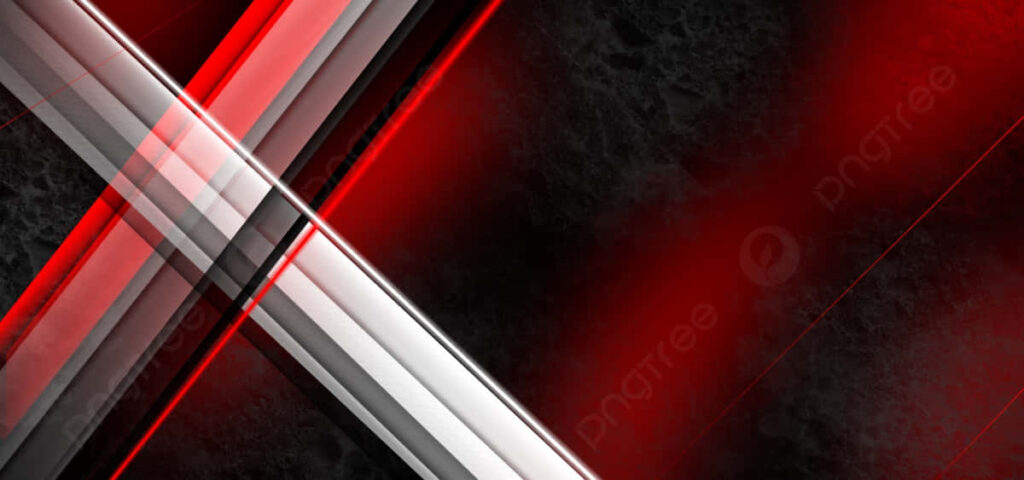 Dynamic Abstract Wallpaper: Red, White & Black Interlacing Lines