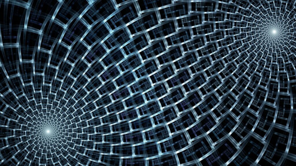 Dynamic Abstract Wallpaper: Intersecting Lines & Shapes Background