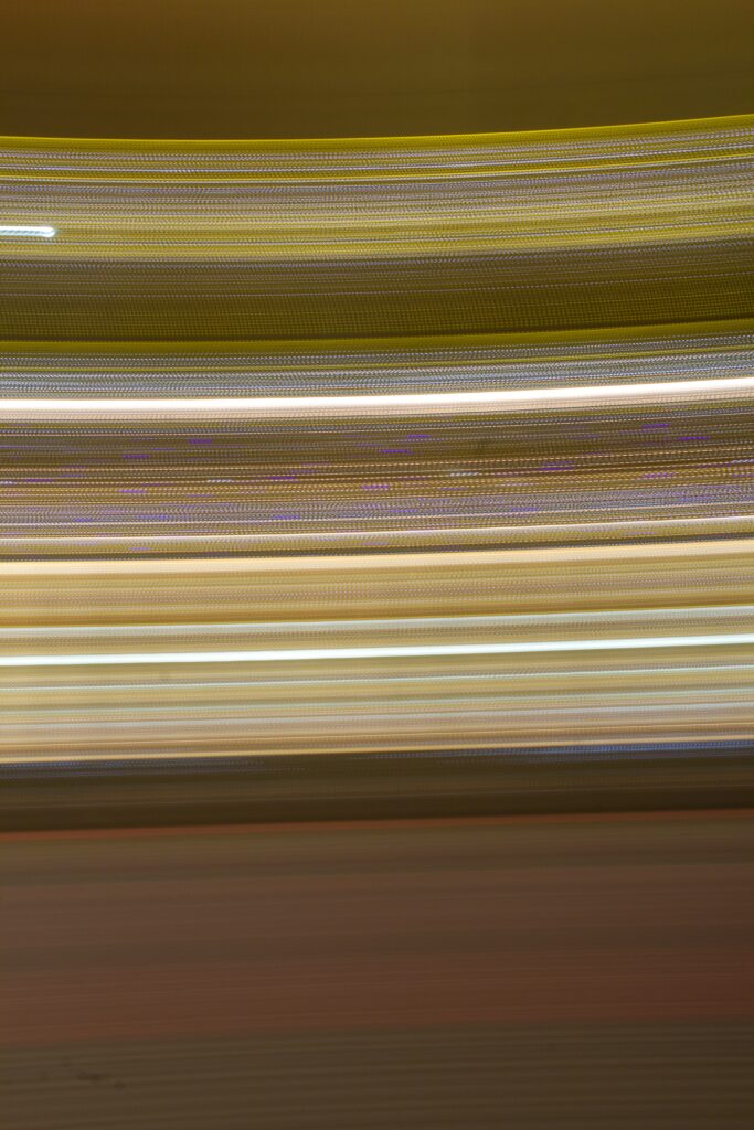 Dynamic Abstract Wallpaper: Long Exposure Light Stripes Design
