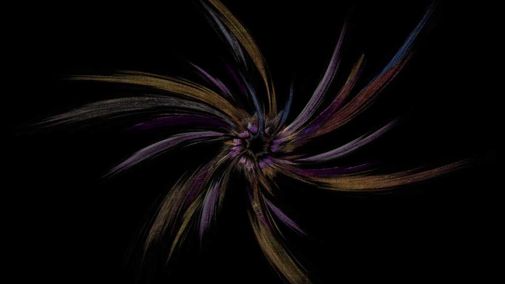 Captivating Abstract Wallpaper: Dynamic Swirling Lines & Vivid Colors