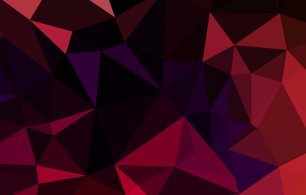 Vibrant Red & Purple Triangular Abstract Wallpaper Background