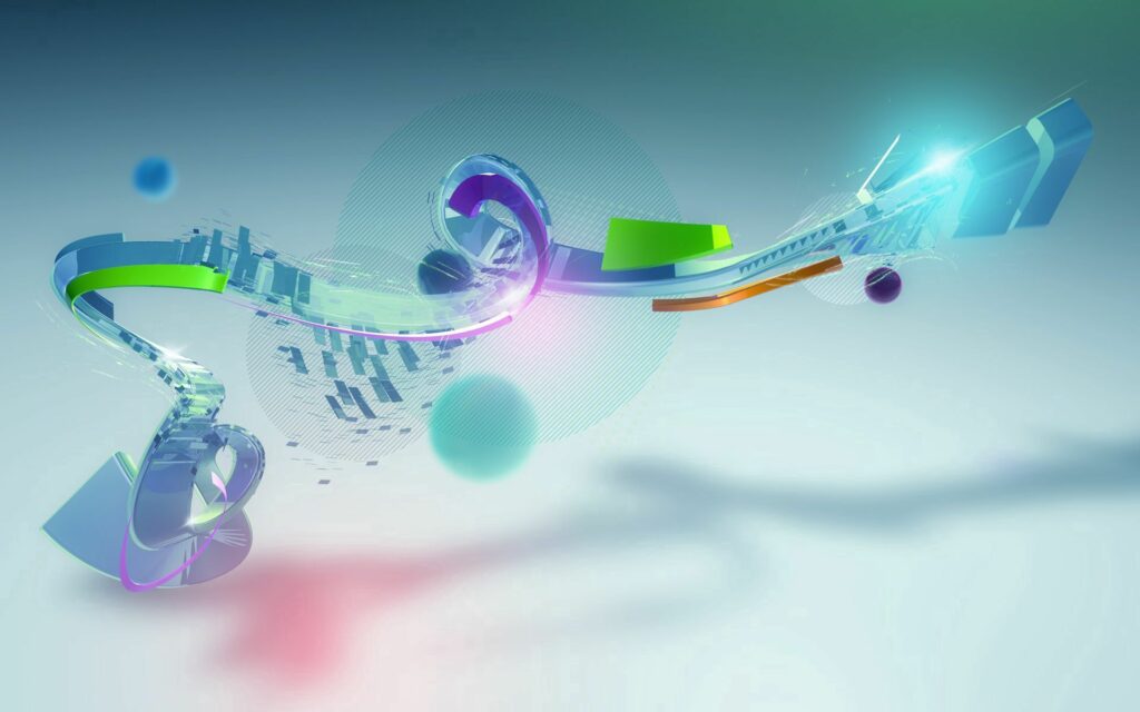 Vibrant 1920x1200 Abstract Light Trails - Dynamic Modern Background Wallpaper
