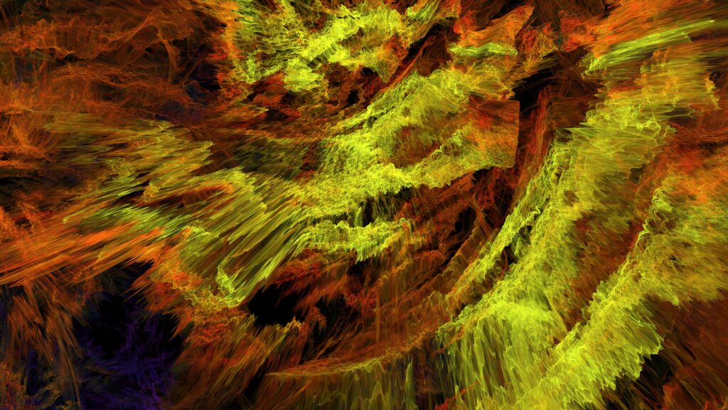 Vibrant Abstract Wallpaper with Glowing Streaks - 3840x2160 Background