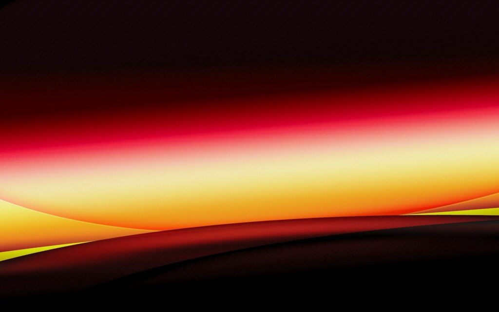 Vibrant Abstract Wallpaper: Wavy Lines & Warm Gradient Background