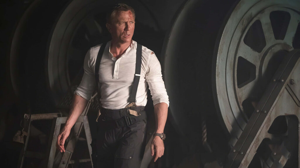 Action Hero Wallpaper: Intense Industrial Scene & Suspenseful Vibes