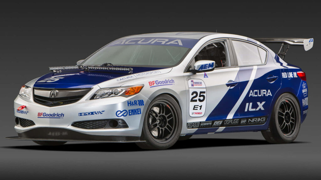Race-Modified Acura ILX Wallpaper: Sleek Design & Performance Upgrades