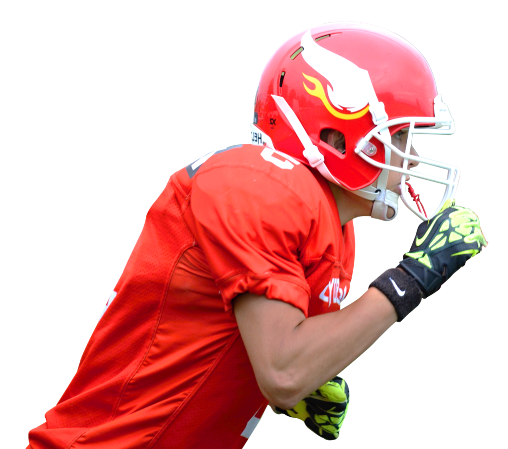 Vibrant American Football Player Wallpaper: Ready for Action