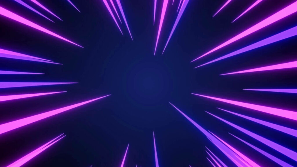 Vibrant Anime Action Lines Wallpaper for Energetic Profile Pictures