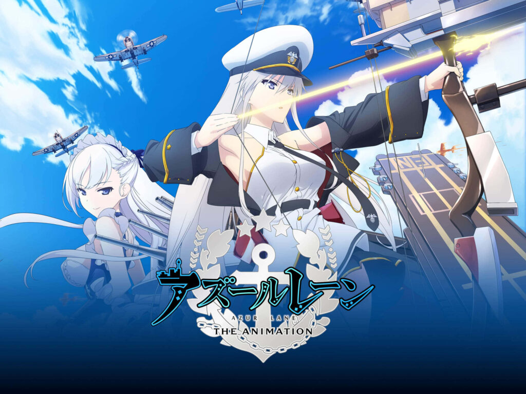Dynamic Azur Lane Animation Wallpaper: Naval Heroes in Action
