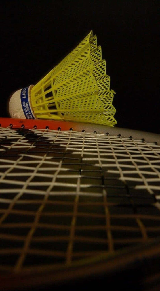 Dynamic Badminton Equipment Enhanced by Soft Illumination Wallpaper