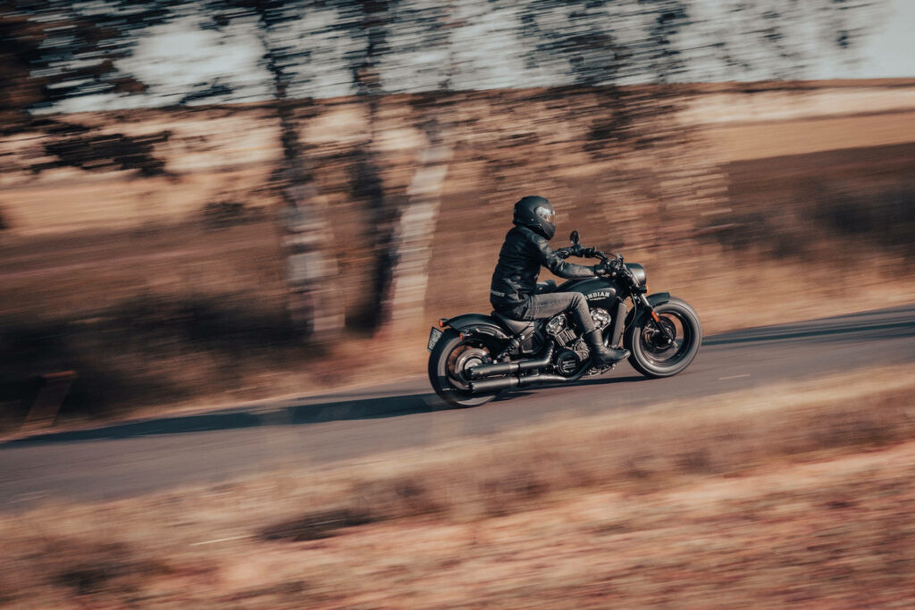 Dynamic Bike Rider Wallpaper: Scenic Adventure Background