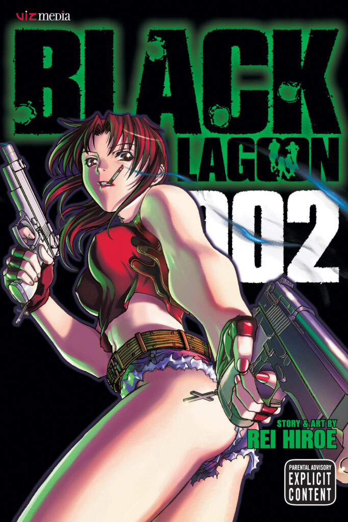 Bold Black Lagoon Wallpaper: Dynamic Character with Dual Firearms