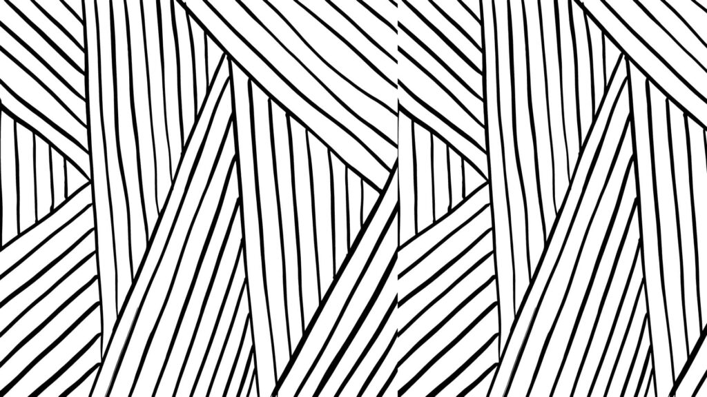 Dynamic Black and White Geometric Wallpaper Background