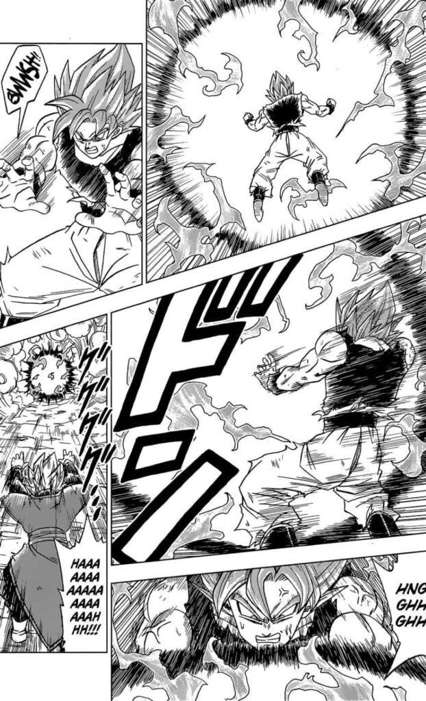 Dynamic Black & White Comic Wallpaper: Power-Up Action Scene