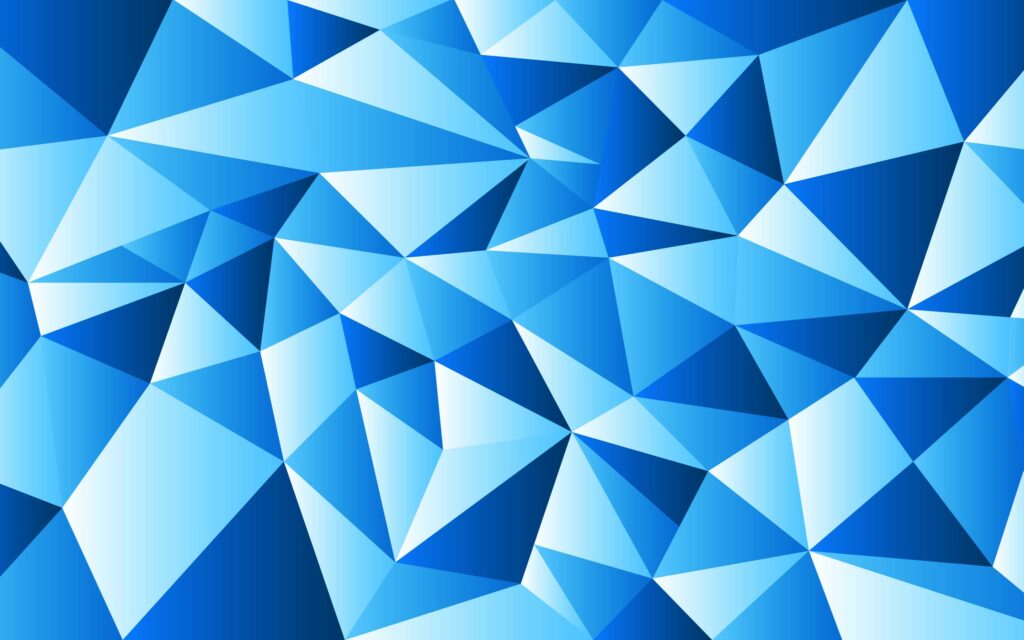Blue Abstract Geometric Wallpaper - Dynamic 2880x1800 Background