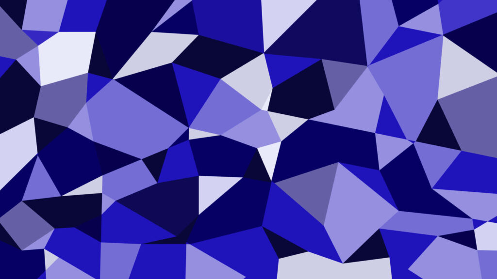 Dynamic Blue Polygonal Wallpaper - Modern Abstract Background Design