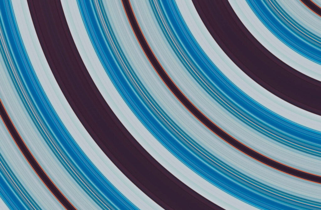 Fluid Abstract Blue Wallpaper with Dynamic Curves and Streaks