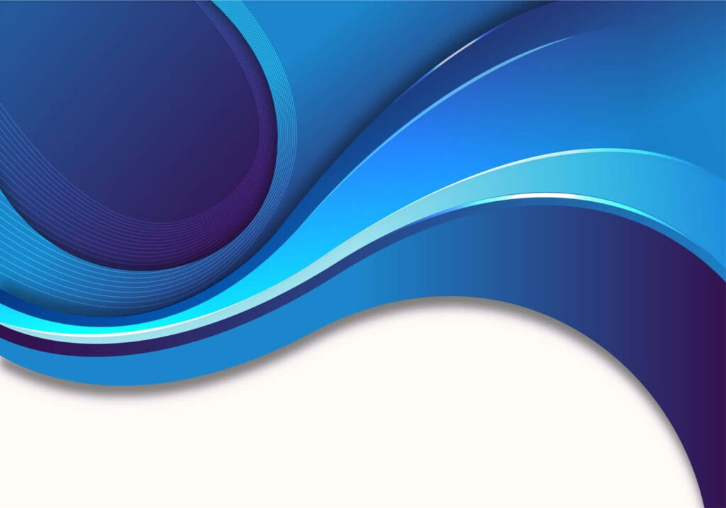 Dynamic Blue Abstract Wave Wallpaper: Modern, Soothing Background