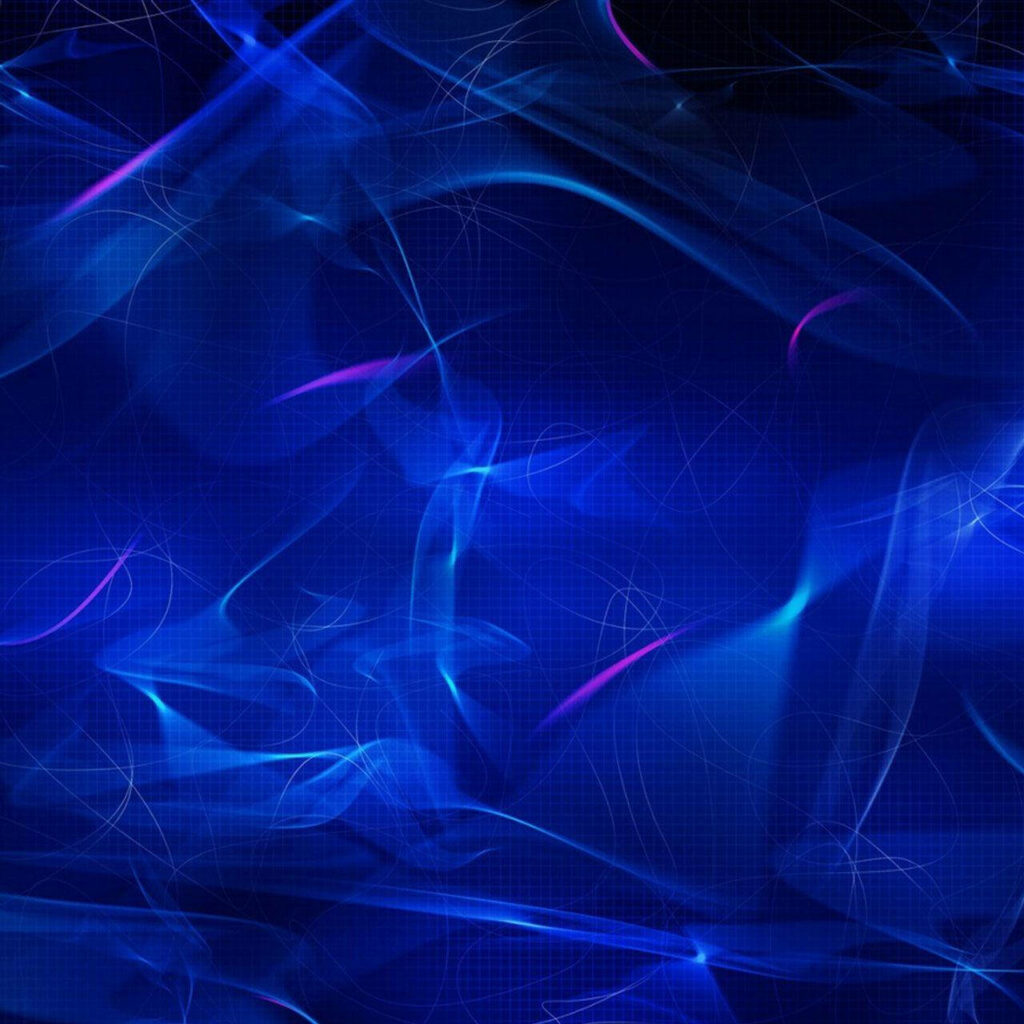 Futuristic Blue Grid Wallpaper with Galaxy Background & Pink Accents