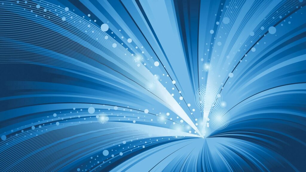 Radiant Blue Lines Wallpaper - Dynamic Energy Background 1920x1080