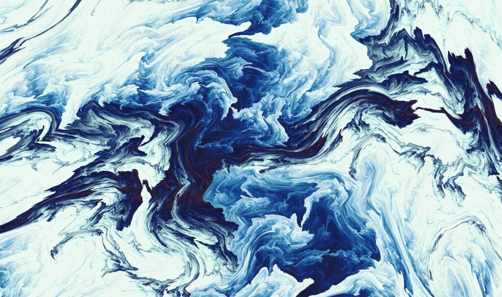 Abstract Blue and White Wallpaper - Dynamic Modern Background Design