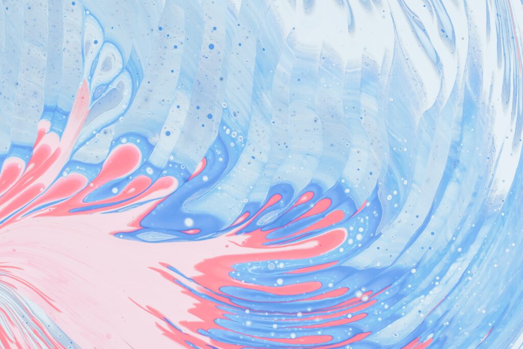 Dynamic Blue & Pink Abstract Wallpaper - 4500x3000 Background