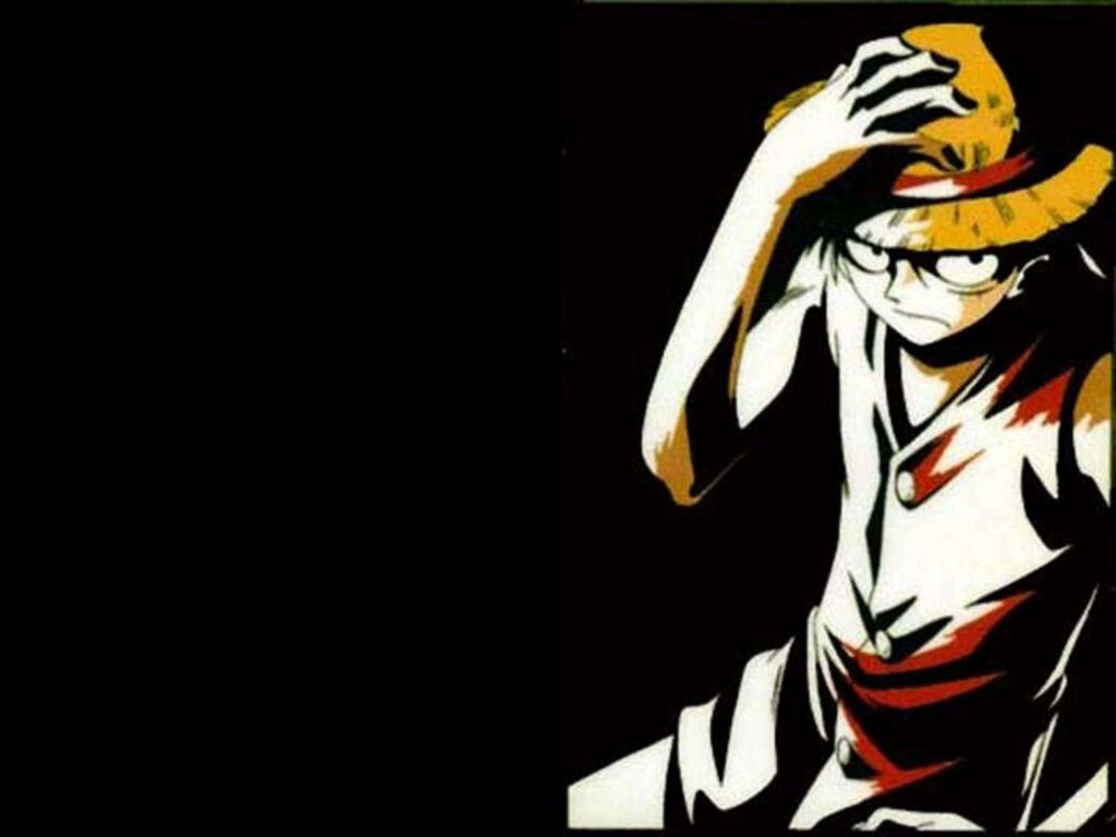 Ultimate Coolness: Spectacular Background Photo featuring Luffy Wallpaper