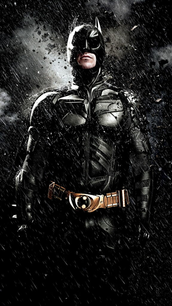 The Dark Knight Rises: Epic HD Wallpaper for Your Phone - DC Comics' Batman in High-Resolution 1080x1920 
