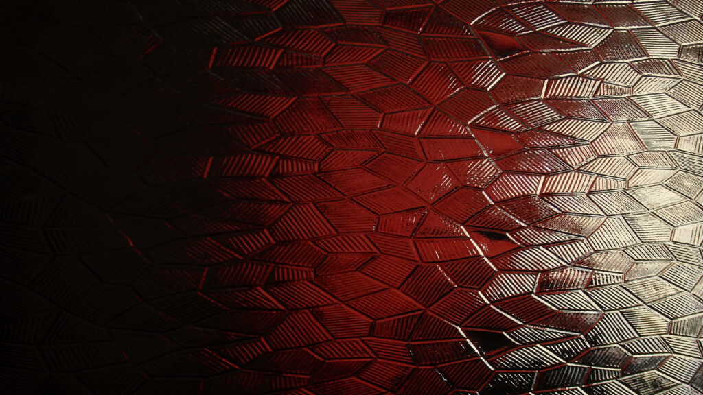 Dynamic Dark Red & Black Abstract Wallpaper with Textured Geometry