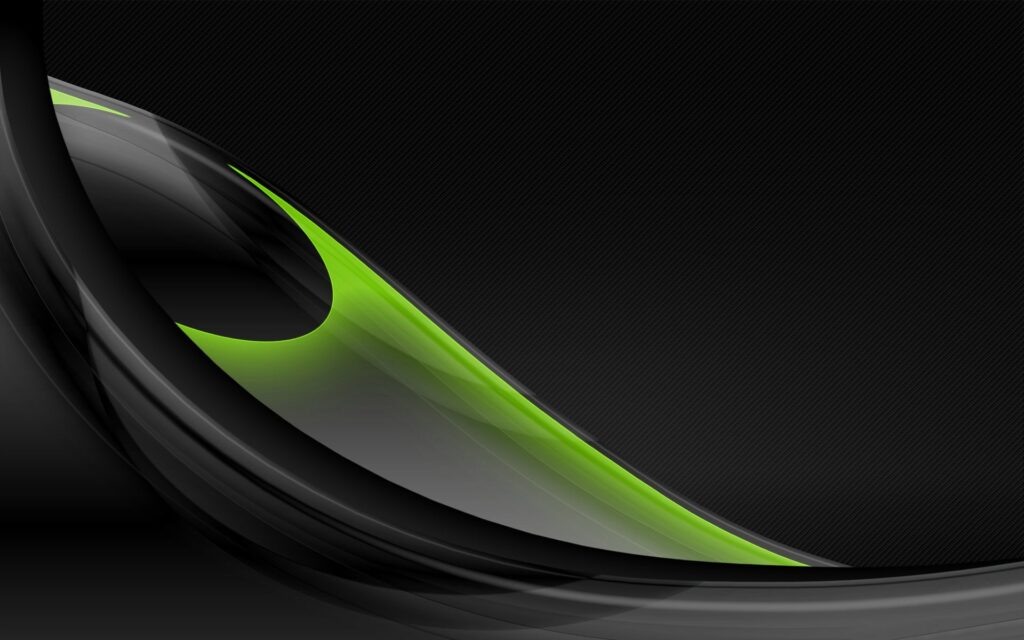 Modern Dark Pattern Wallpaper with Neon Green Accents - 1920x1200