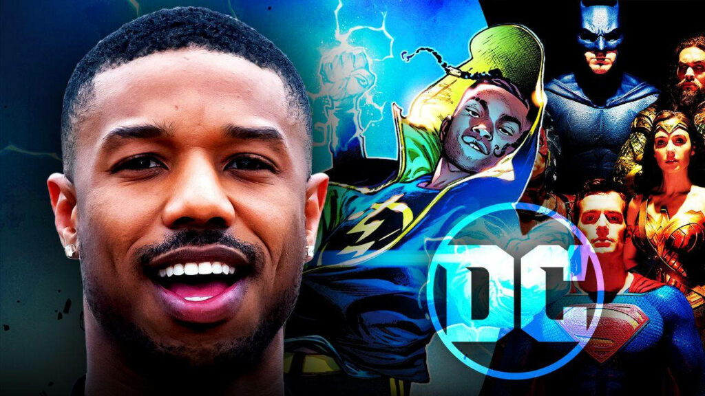 DC Film Starring Michael B. Jordan alongside Static Shock Wallpaper
