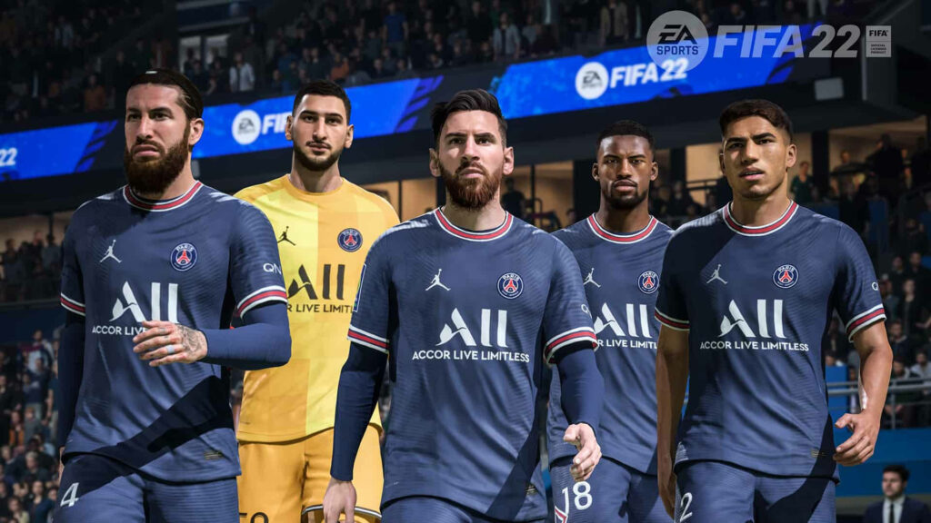 “FIFA 22: Messi & PSG Stars Dynamic Wallpaper for Fans”