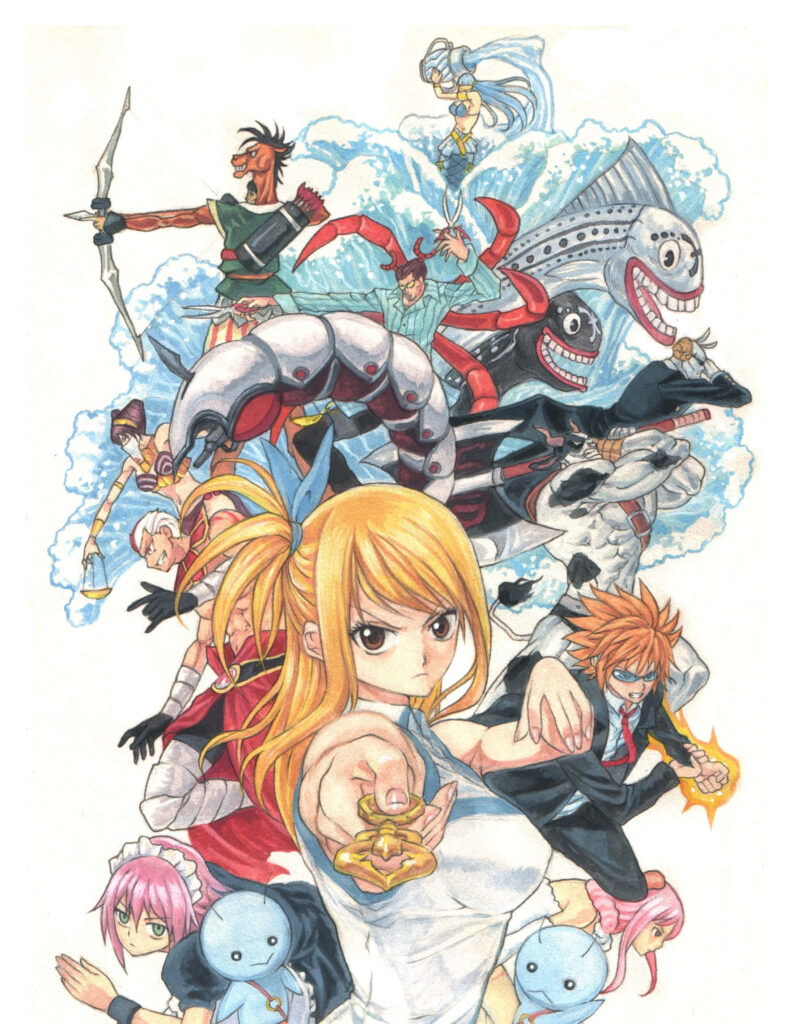 Vibrant Fairy Tail Guild Wallpaper: Thrilling Adventures Await!