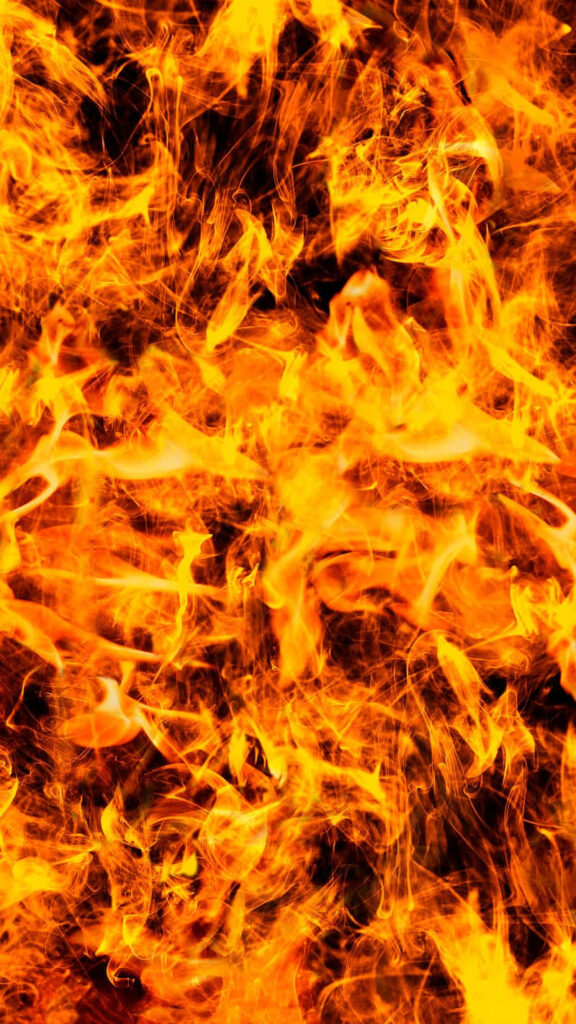 Vibrant Flame Wallpaper: Captivating Abstract Inferno Background