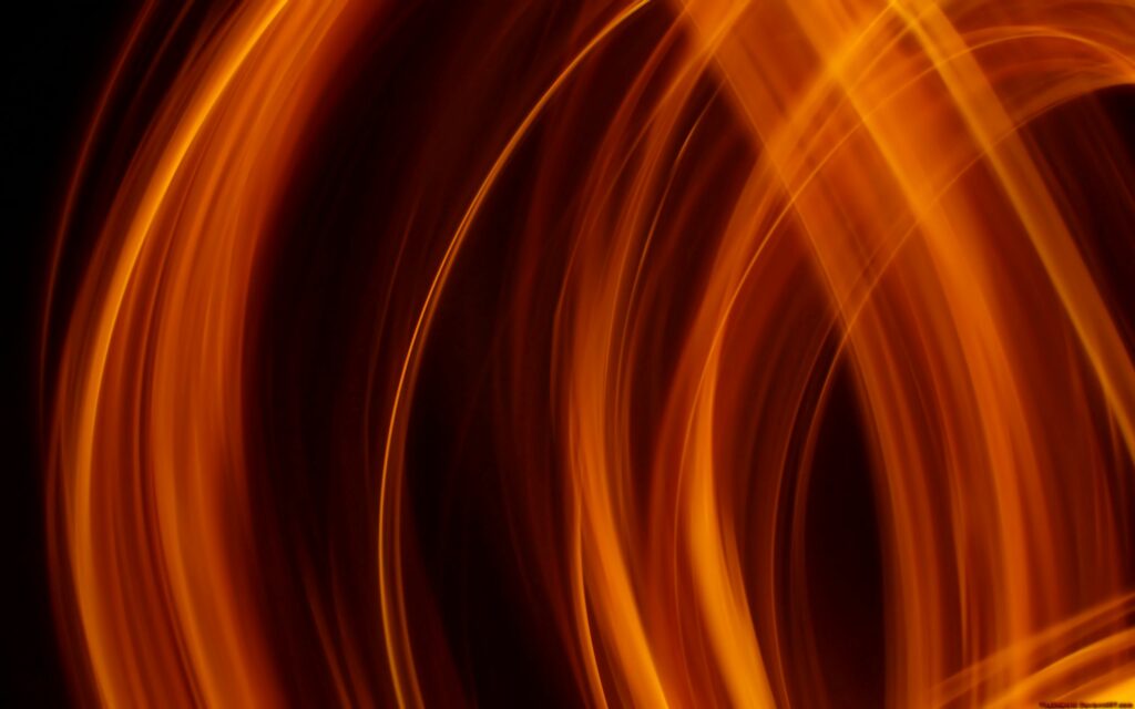 Vibrant 3840x2400 Fiery Wavy Lines Wallpaper - Energetic Background