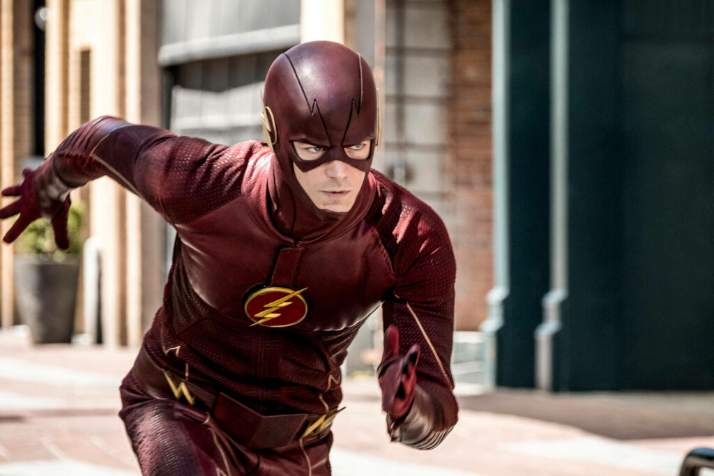 Dynamic Wallpaper of The Flash: Barry Allen's Super Speed Action
