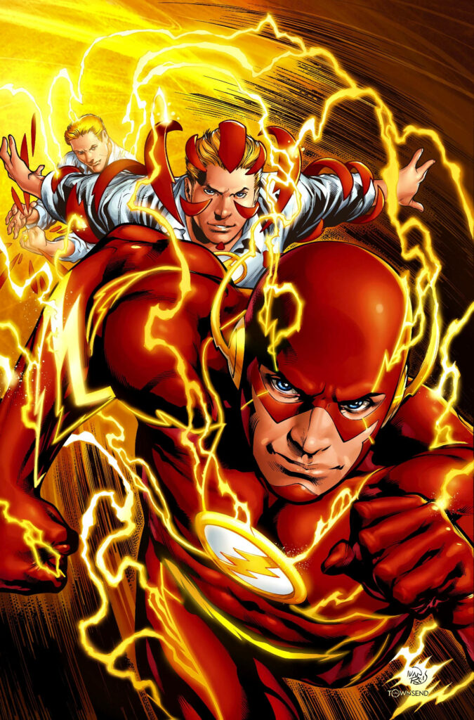 Dynamic Flash Wallpaper: Barry Allen's Speed & Lightning Effects