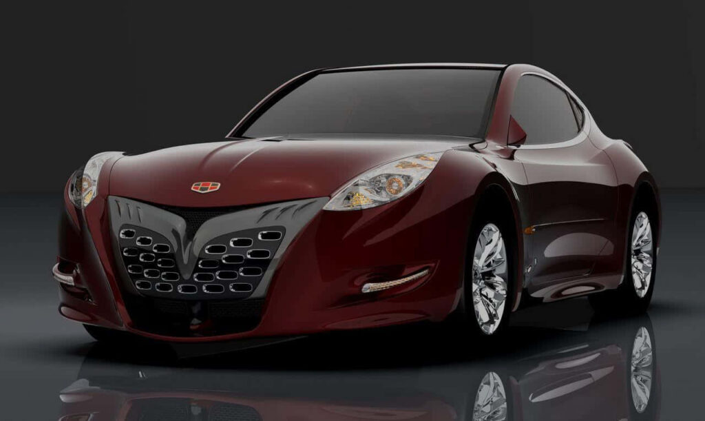 Sleek Geely Automobile Wallpaper: Modern Design & Highway Power