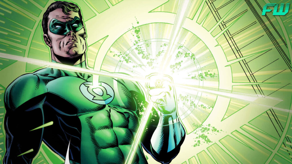 Dynamic Green Lantern Wallpaper: Vibrant Background & Glowing Power Ring