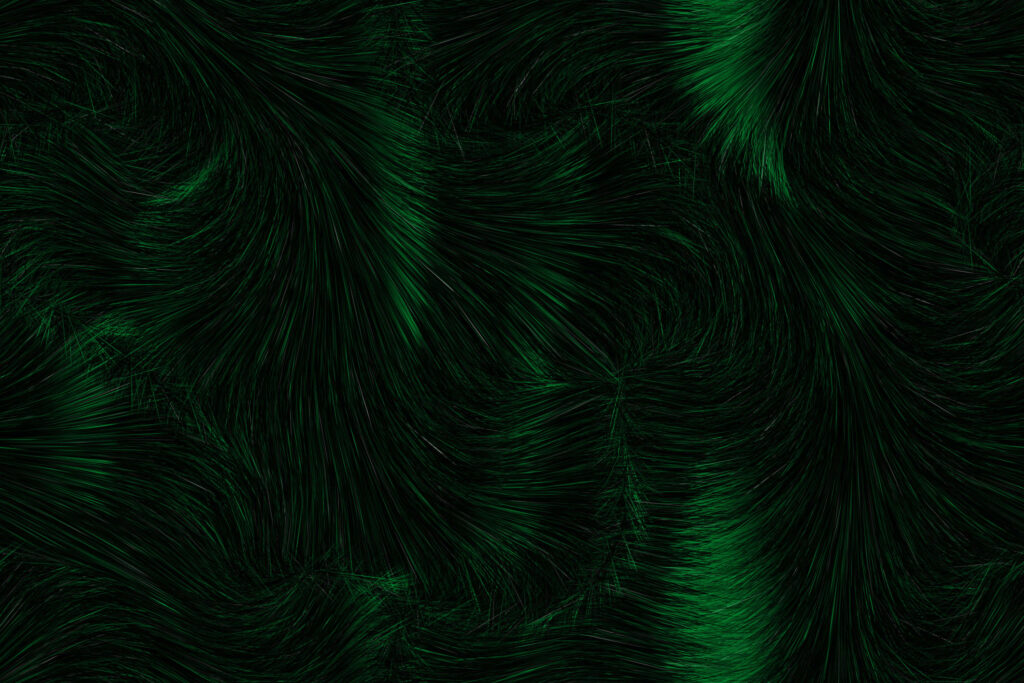 Vibrant Green Texture Wallpaper: Intricate Flowing Patterns